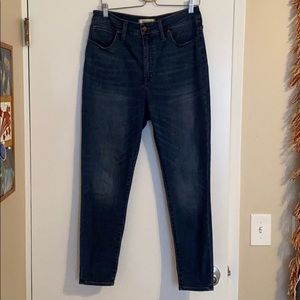 Madewell curvy high rise skinny jeans